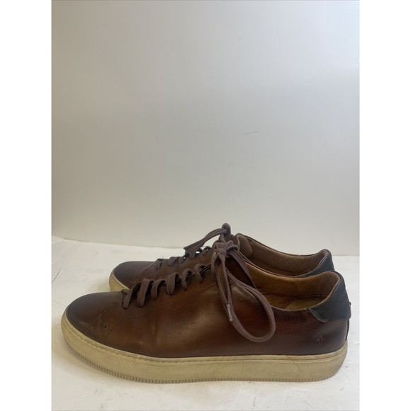 FRYE Astor Men's Leather Sneakers Size 11.5 D - Picture 3 of 10